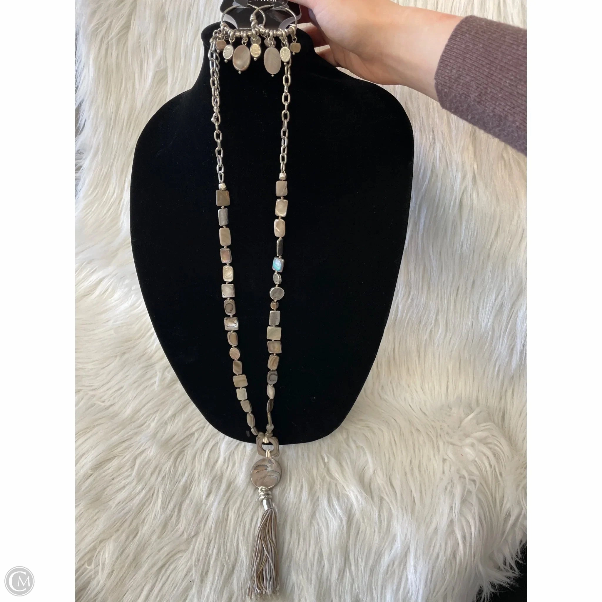 Necklace Set By Chicos, Size: 02 Piece Set