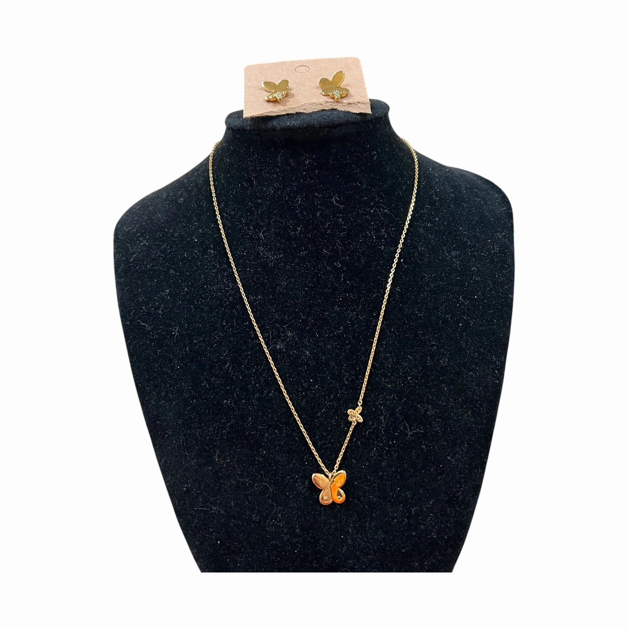 Necklace Set By Cme In Gold