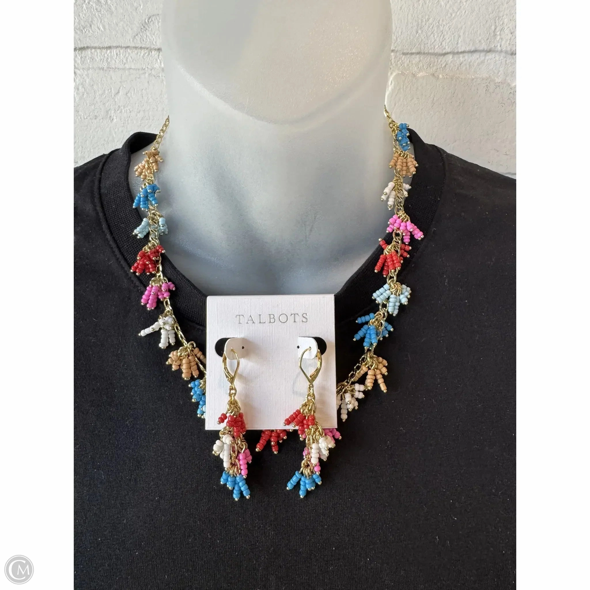 Necklace Set By Talbots, Size: 02 Piece Set