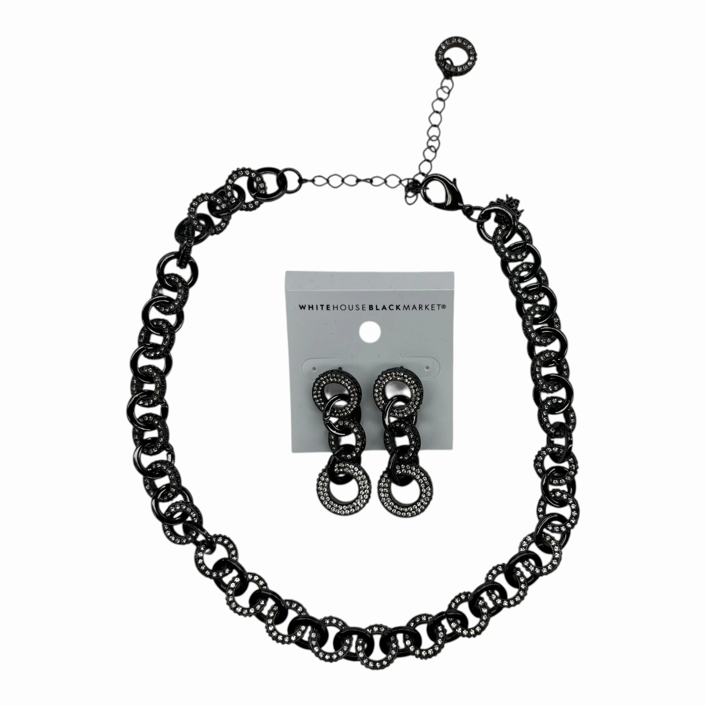 Necklace Set By White House Black Market In Black, Size:02 Piece Set