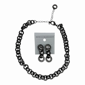 Necklace Set By White House Black Market In Black, Size:02 Piece Set