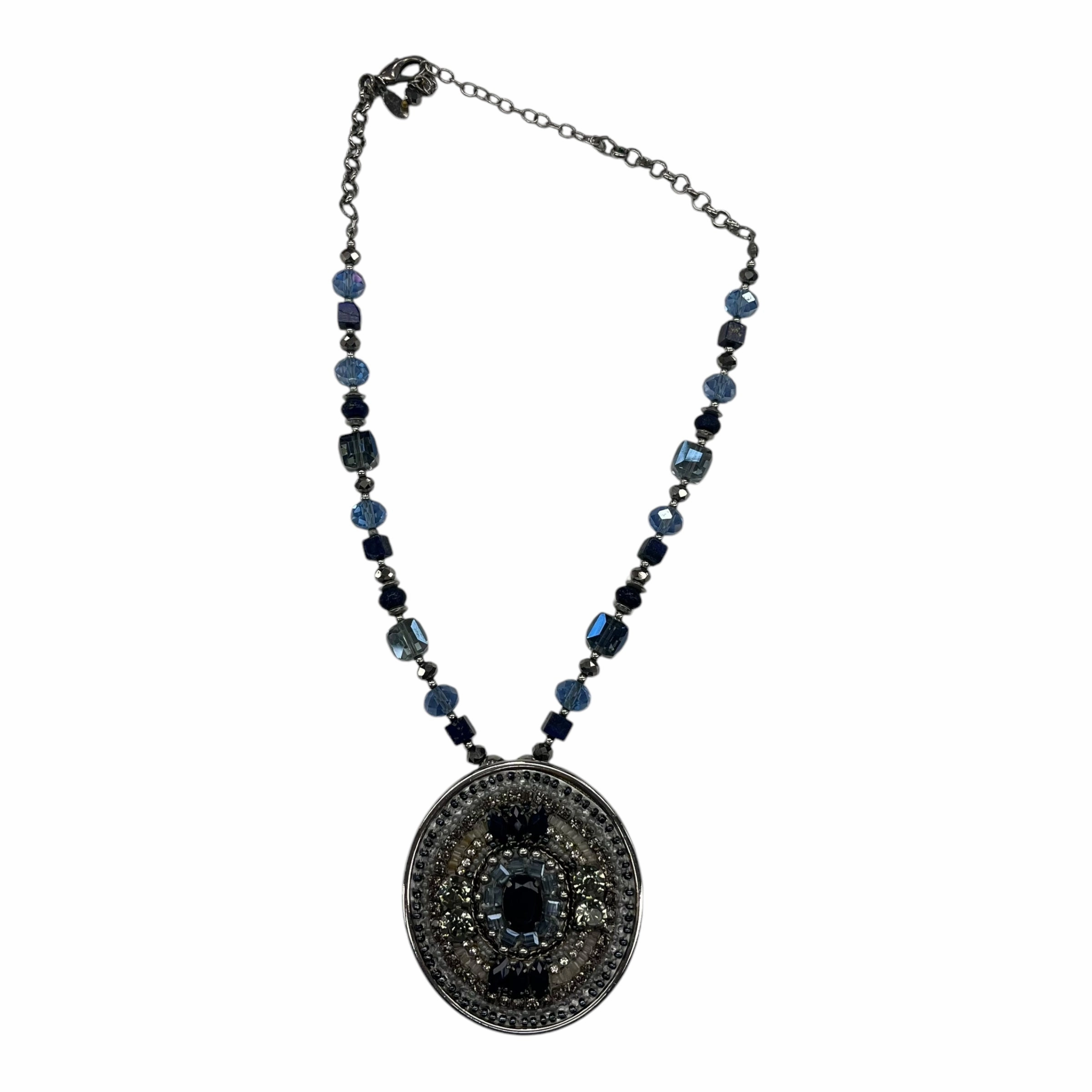 NECKLACE STATEMENT by CHICOS In BLUE