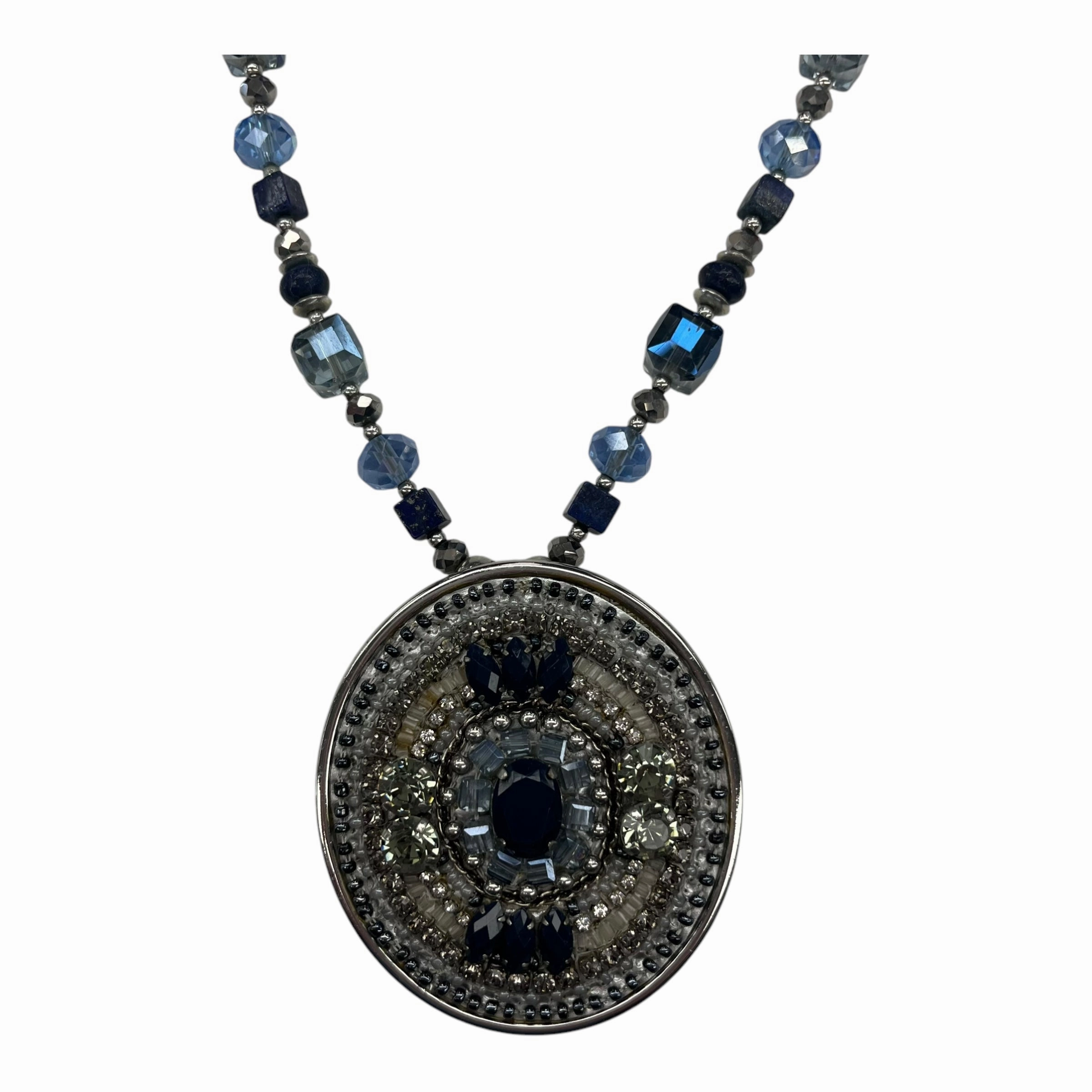 NECKLACE STATEMENT by CHICOS In BLUE
