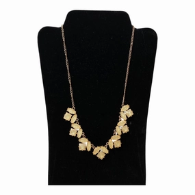 Necklace Statement By Cme In Gold & Yellow