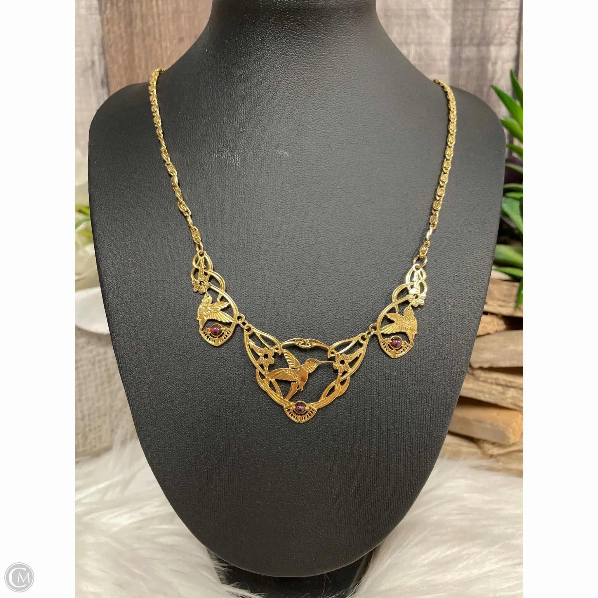 Necklace Statement By Cmf