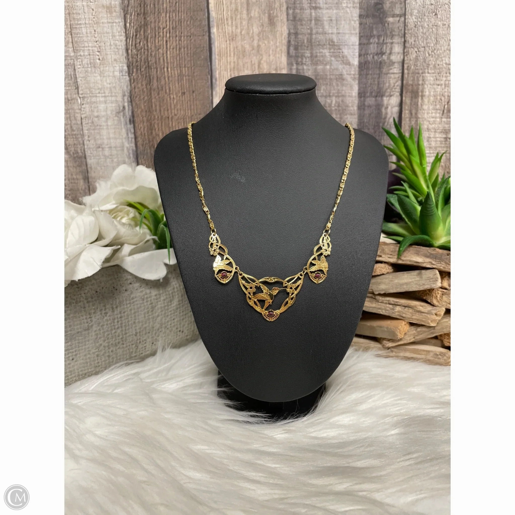 Necklace Statement By Cmf