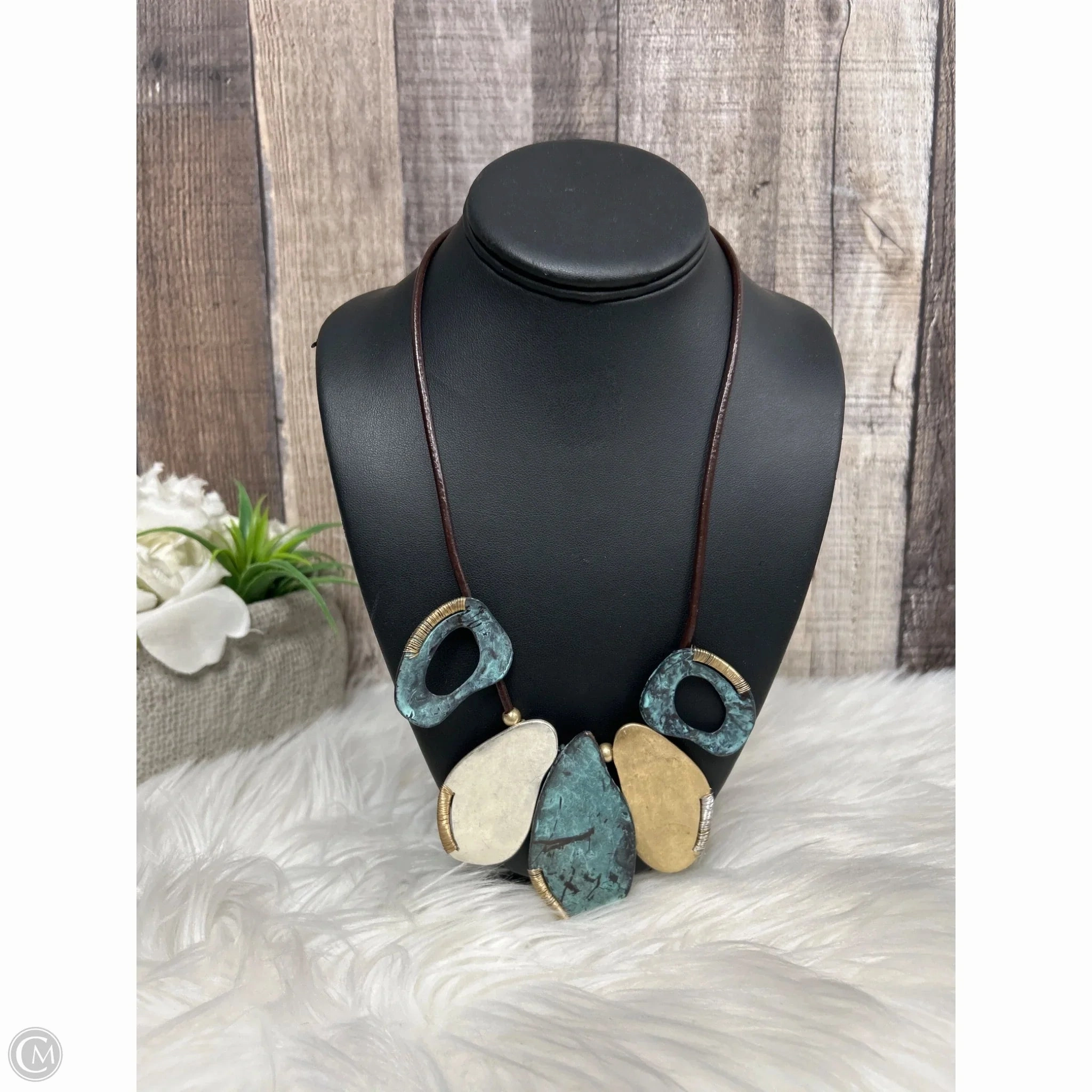 Necklace Statement By Cmf