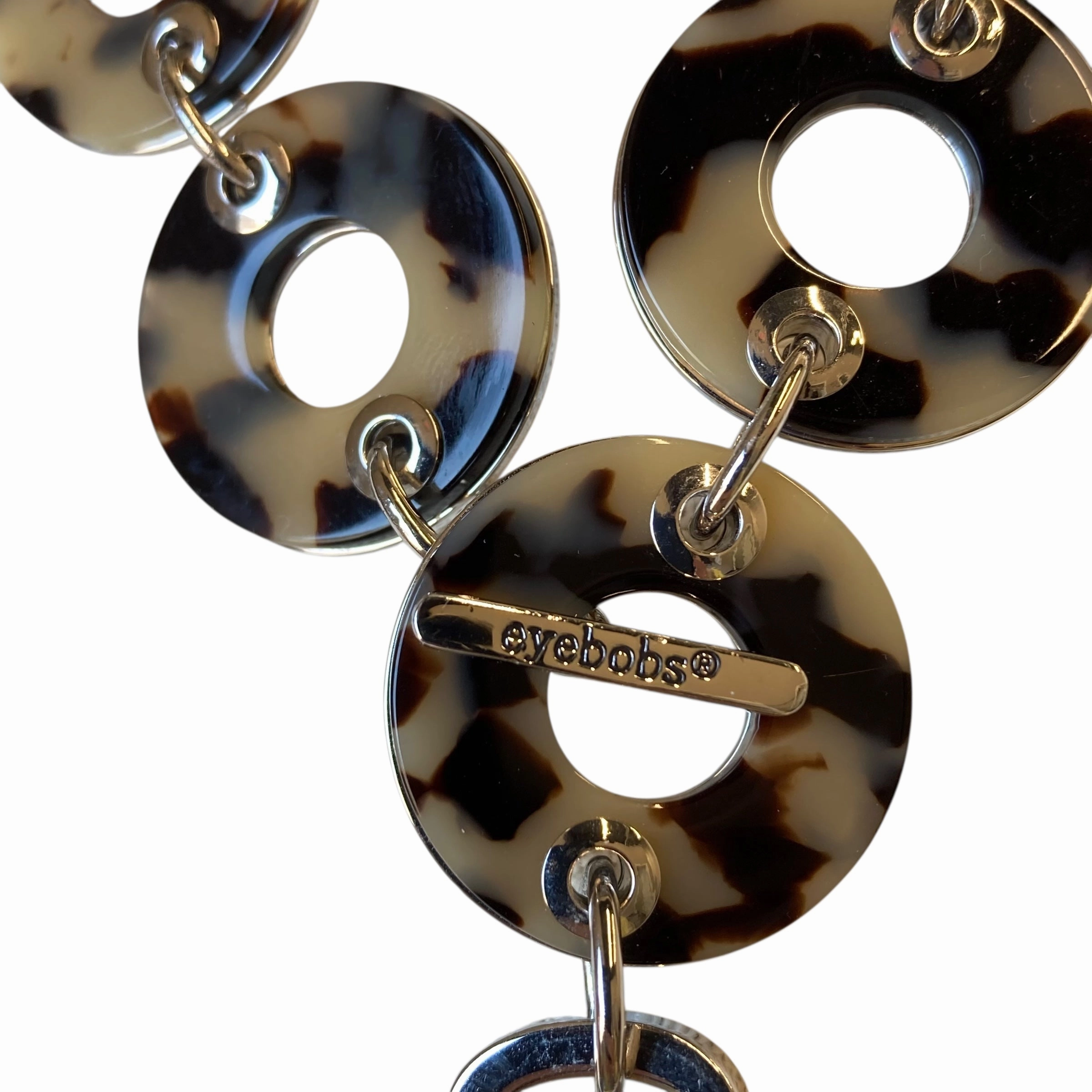 Necklace Statement By Eyebobs In Animal Print