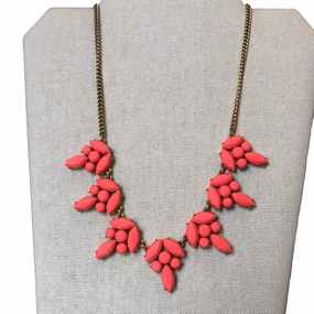 Necklace Statement By J. Crew In Coral