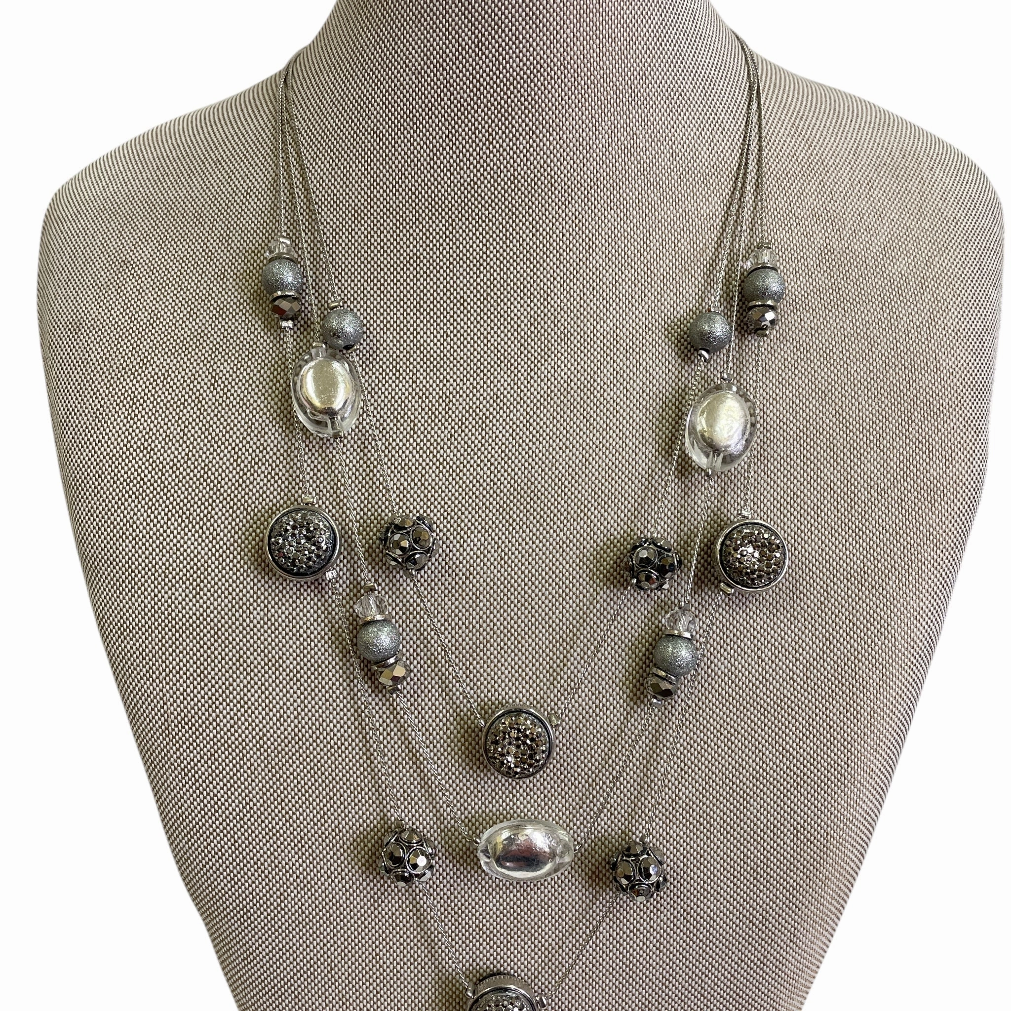 Necklace Statement By New York And Co In Silver