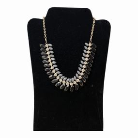 Necklace Statement By Premier Designs In Black & Grey