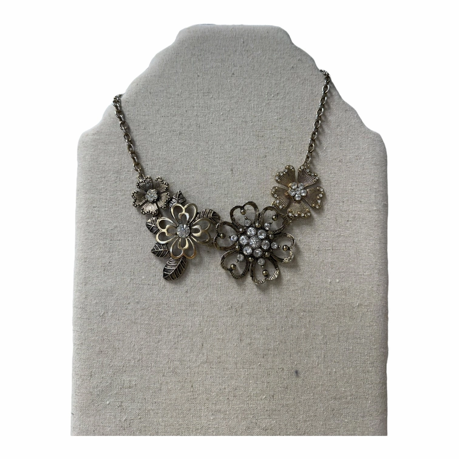 Necklace Statement By Premier Designs In Gold