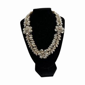 Necklace Statement By Talbots In Gold