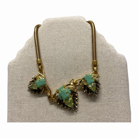 Necklace Statement By Vince Camuto In Gold & Green