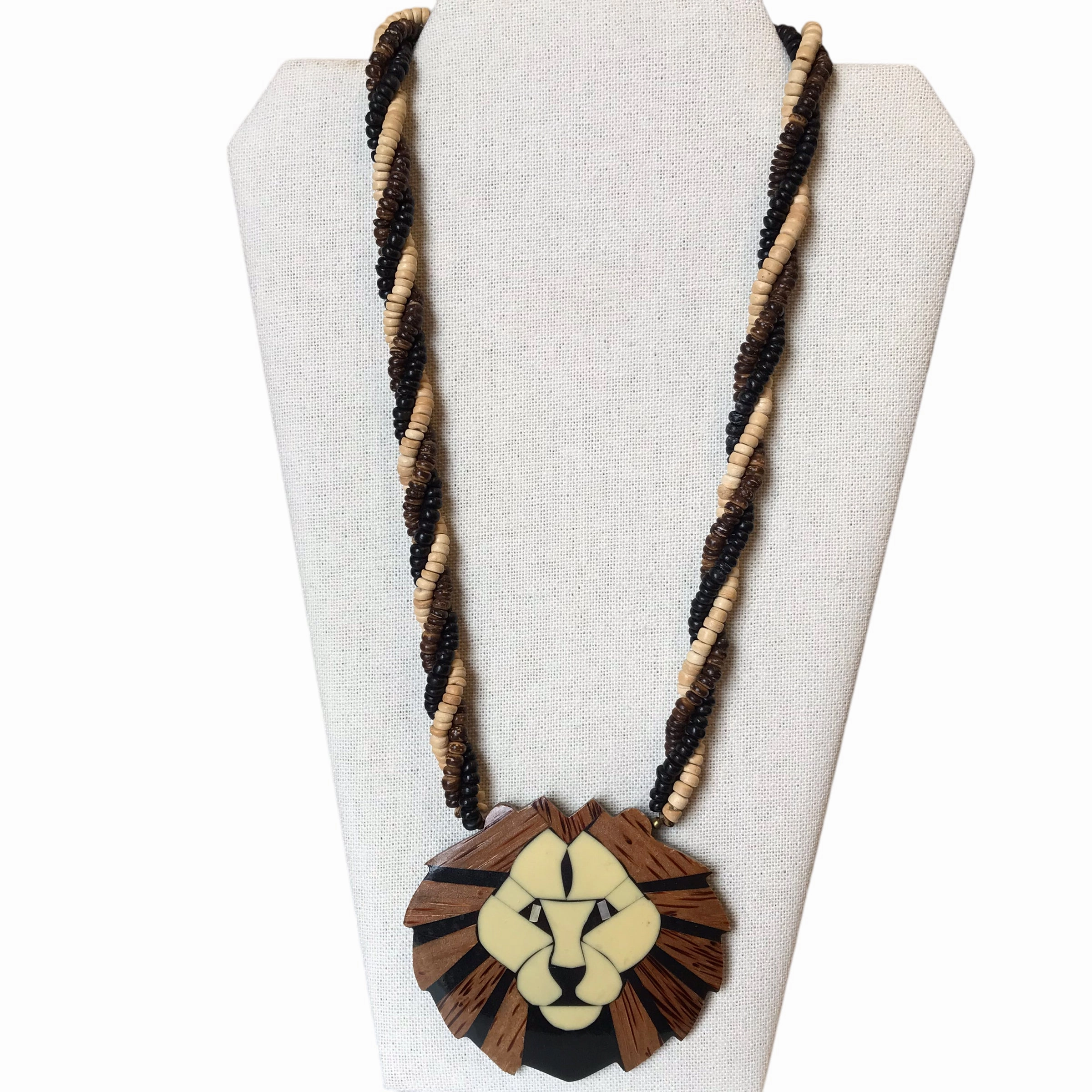 Necklace Statement In Animal Print