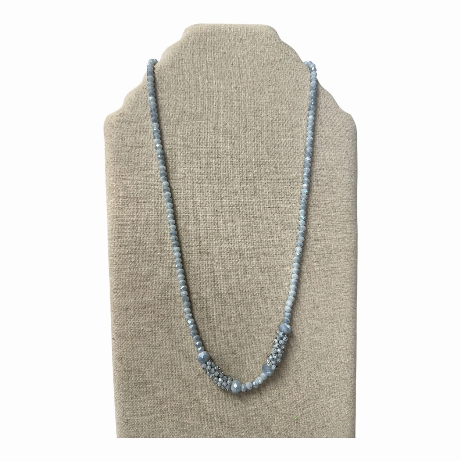 Necklace Statement  In Blue