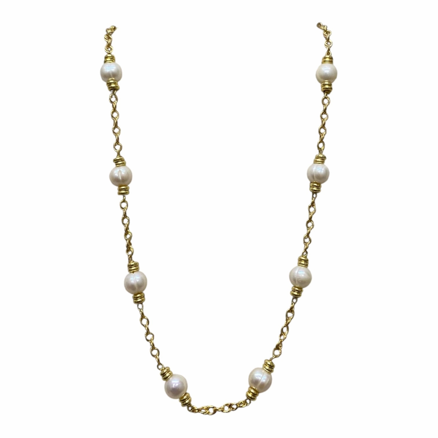 Necklace Statement  In Gold