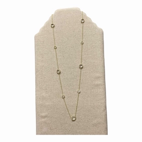 Necklace Statement  In Gold