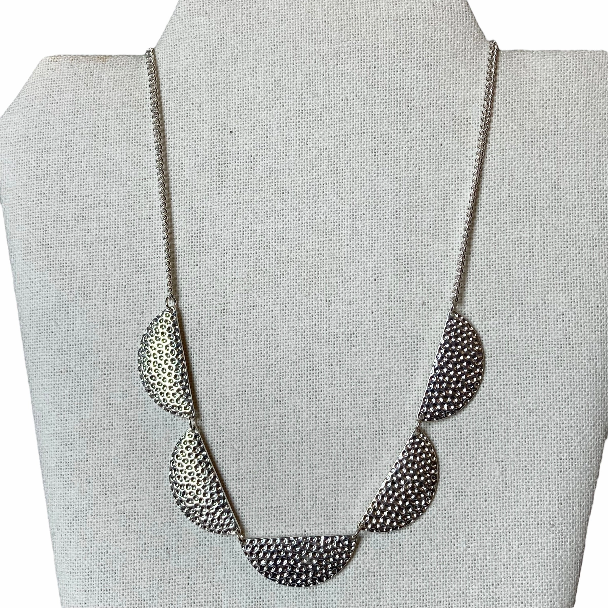 Necklace Statement In Silver