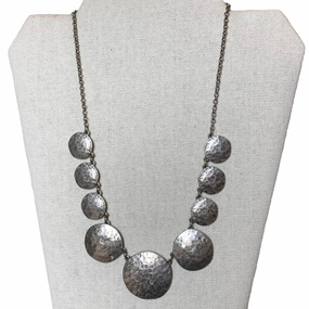 Necklace Statement In Silver