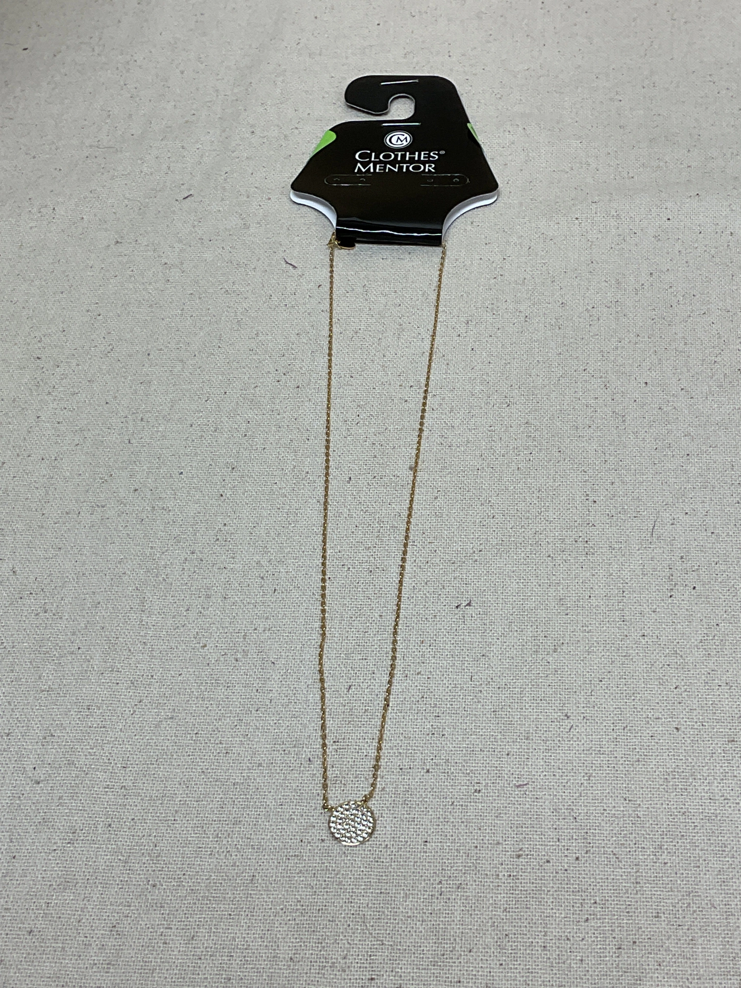 Necklace Sterling Silver By Clothes Mentor In Gold