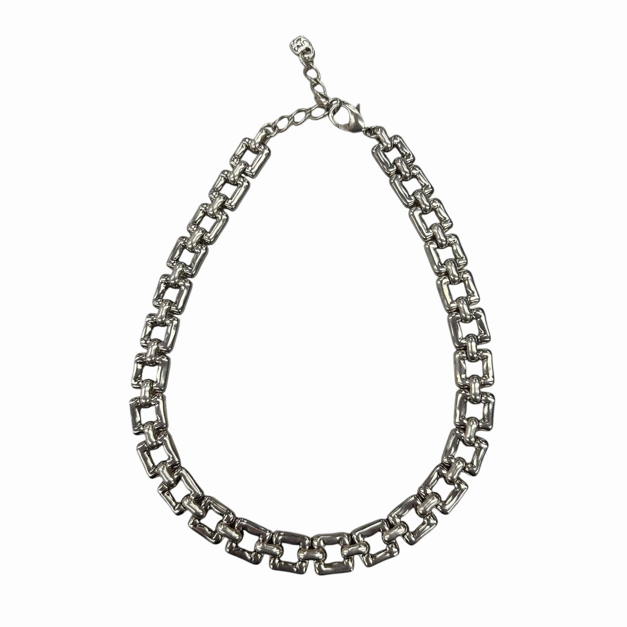 Necklace Sterling Silver By Uno De 50 In Silver