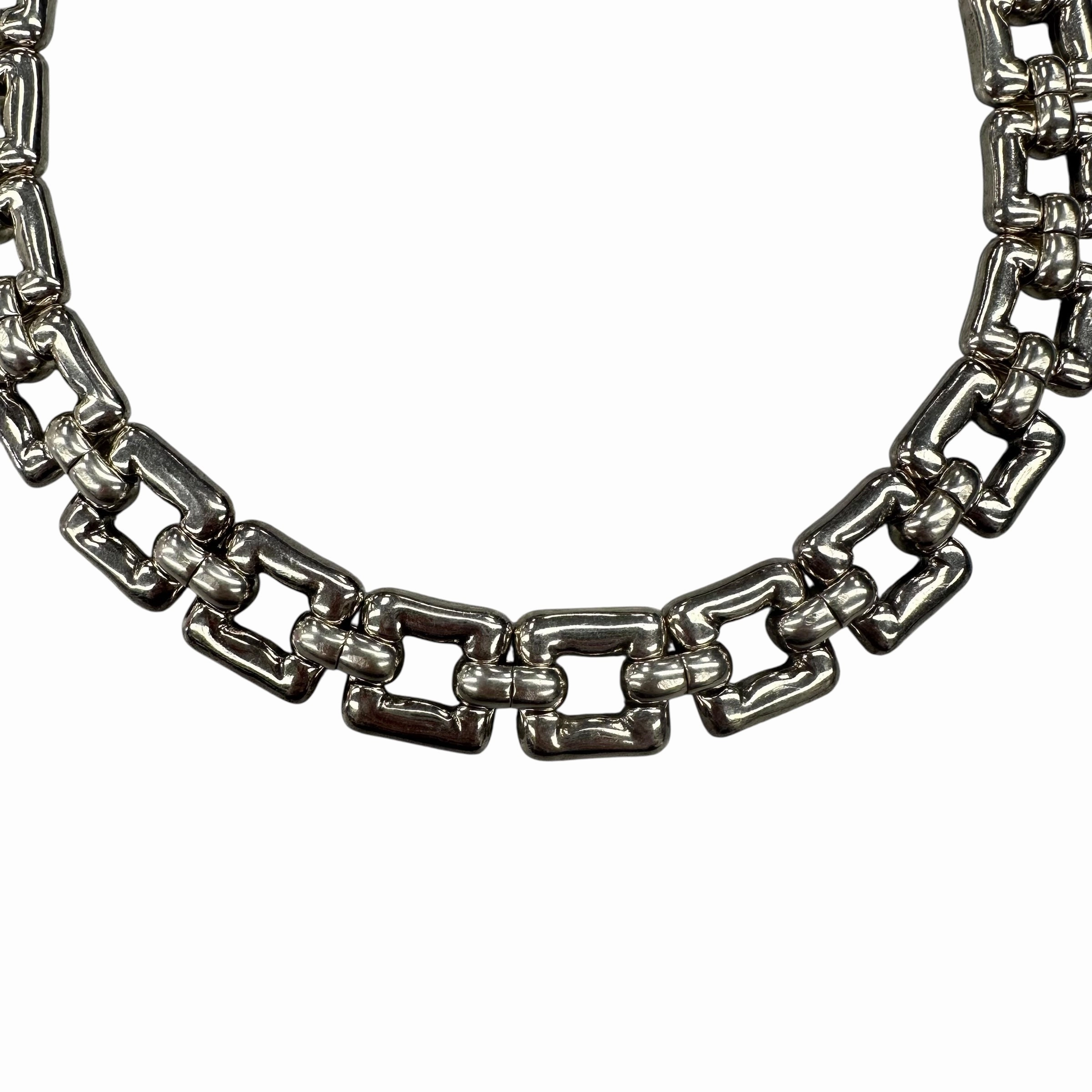 Necklace Sterling Silver By Uno De 50 In Silver