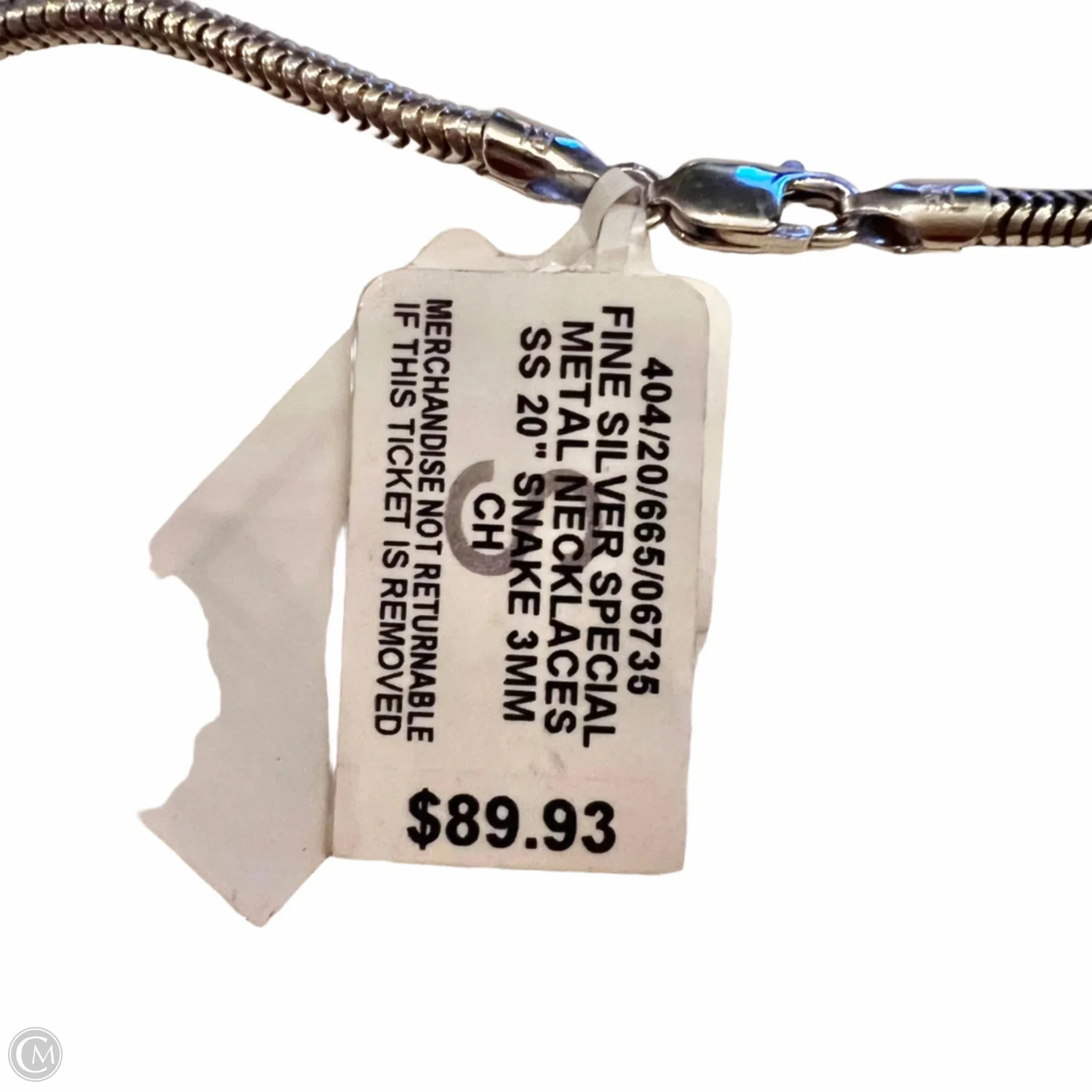 Necklace Sterling Silver