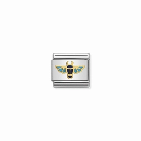 Nomination Composable Classic Egyptian Scarab Link