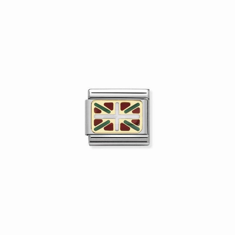 Nomination Composable Classic Link Basque Flag