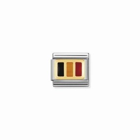 Nomination Composable Classic Link Belgium Flag