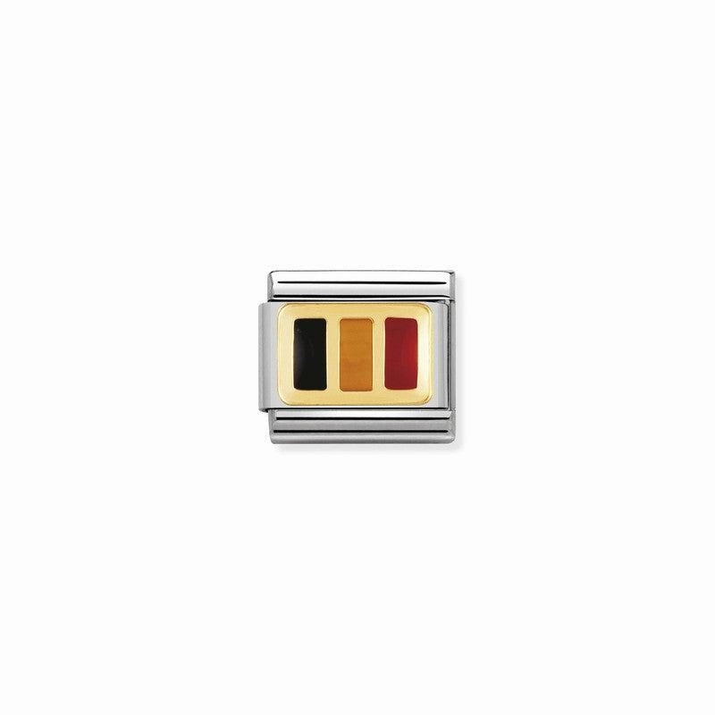 Nomination Composable Classic Link Belgium Flag
