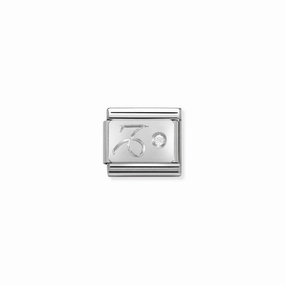 Nomination Composable Classic Link Capricorn In Silver And Stone