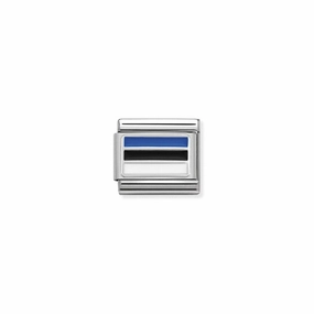 Nomination Composable Classic Link Estonia With Enamel