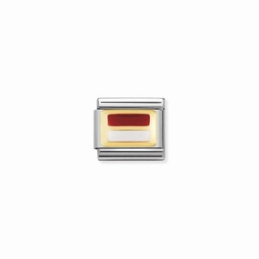 Nomination Composable Classic Link Monaco Flag