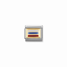 Nomination Composable Classic Link Russia Flag