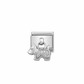 Nomination Composable Classic Link Silver Pendant Dog
