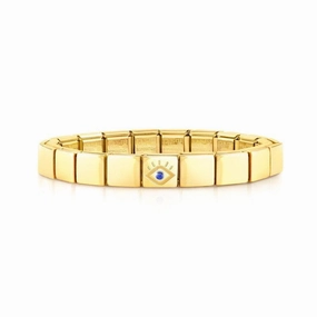 Nomination Composable Glam Bracelet, Eye Cz Blue