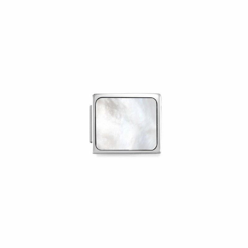 Nomination Composable Glam Link Square Mother Of Pearl