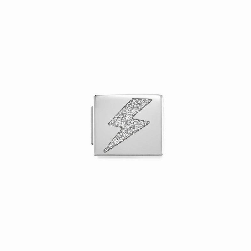 Nomination Composable Glam Link Thunderbolt Glitter