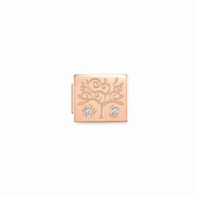 Nomination Composable Glam Link Tree Of Life Cz