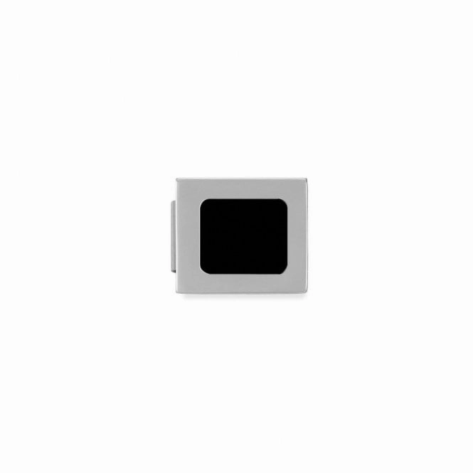 Nomination Composable Ikons Plate Full Black Link