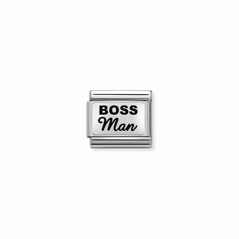 Nomination Composable Link Boss Man, Silver
