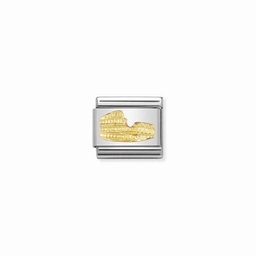 Nomination Composable Link Colosseum, 18K Gold