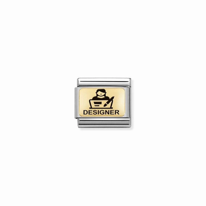 Nomination Composable Link Designer, 18K Gold