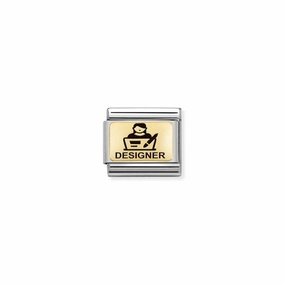 Nomination Composable Link Designer, 18K Gold