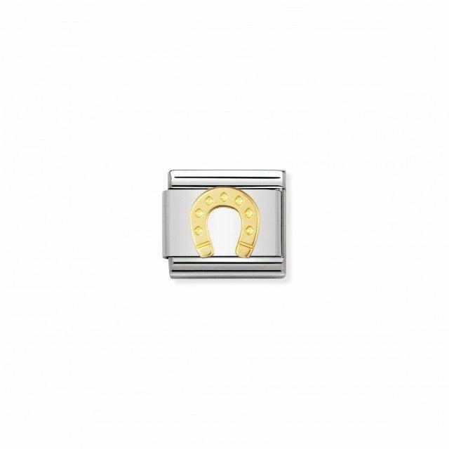 Nomination Composable Link Horseshoe, 18K Gold