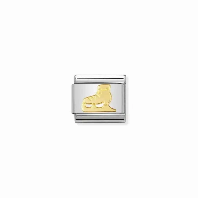 Nomination Composable Link Ice Skate, 18K Gold