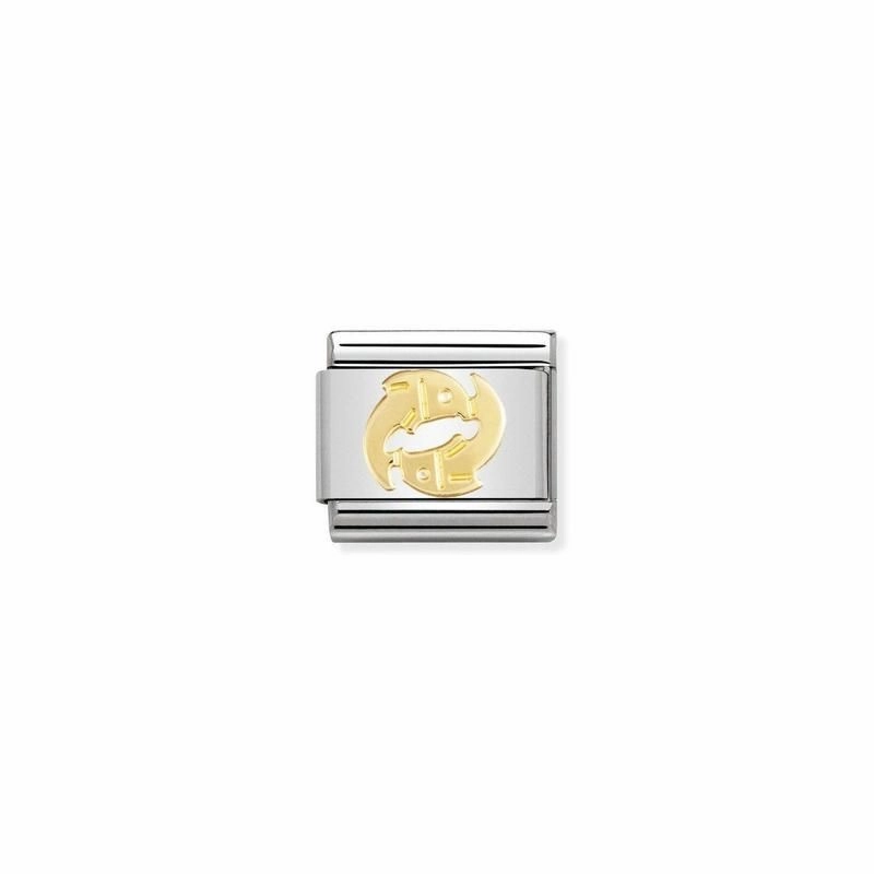 Nomination Composable Link Pisces, 18K Gold