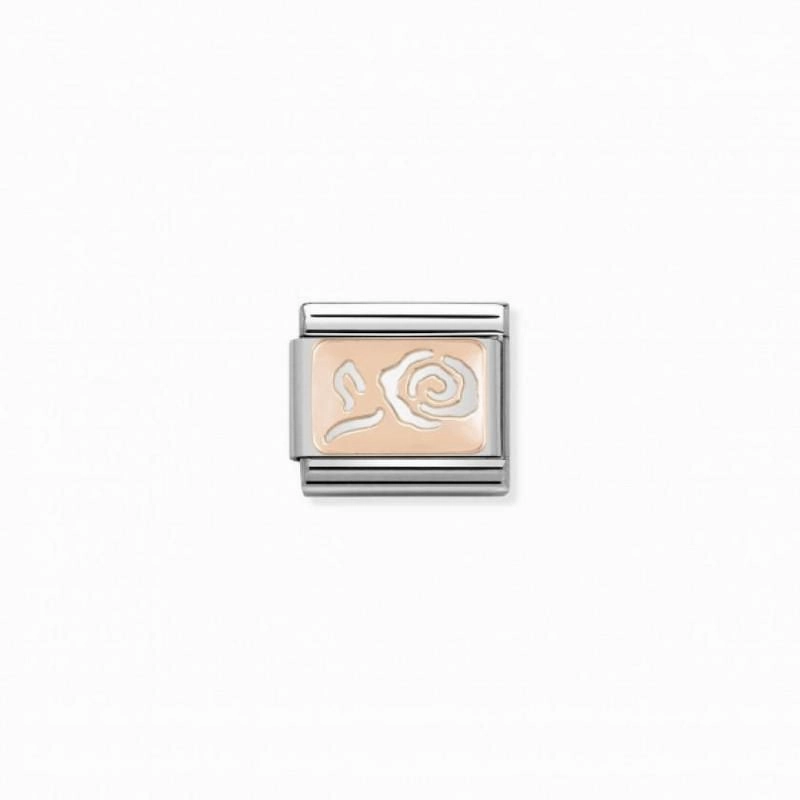 Nomination Composable Link Rose, 9K Rose Gold